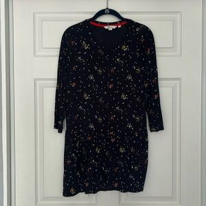 Boden Black Polka Dot Tunic